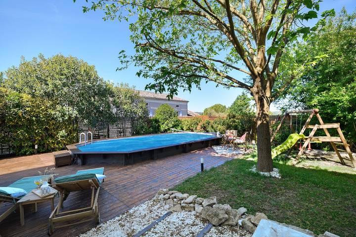 Maison de vacances pour 20 personnes, avec Jardin