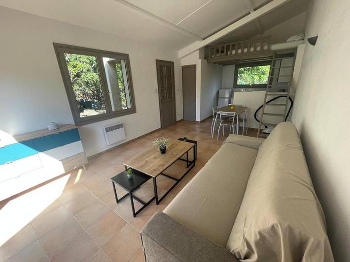 Location de vacances pour 4 personnes, avec jardin et vue dans Plage de Saint Cyprien (Lecci) - 4