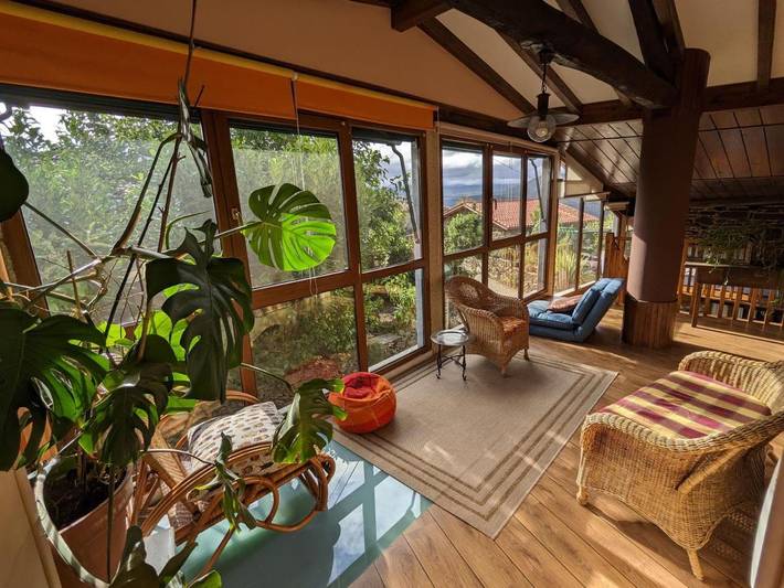 Casa rural para 10 personas, con Balcón y Terraza además de Jardín y Vistas en Provincia de Lugo