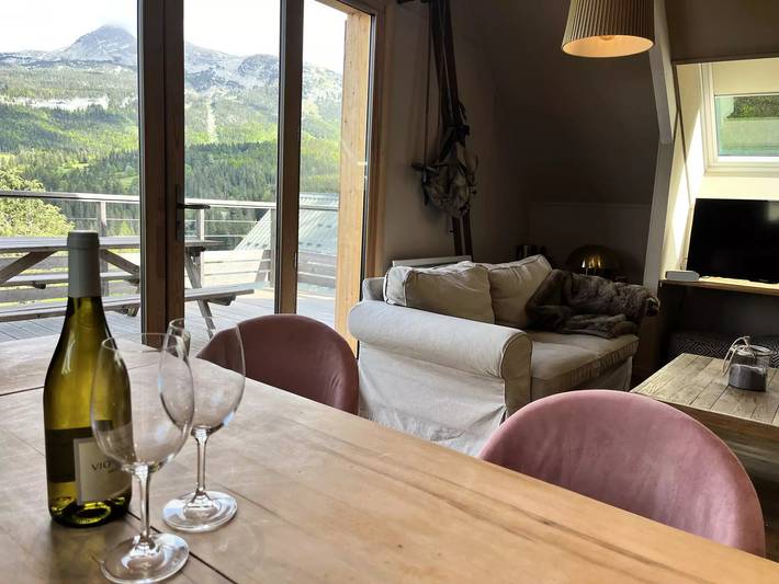 Gîte pour 4 personnes, avec Balcon à Corrençon-en-Vercors