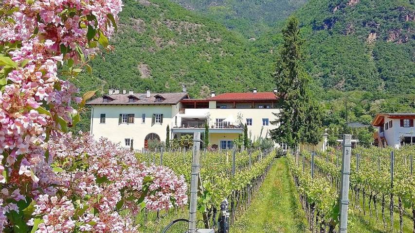 BnB für 2 Personen, mit Balkon und Terrasse sowie Garten und Ausblick in Bozen