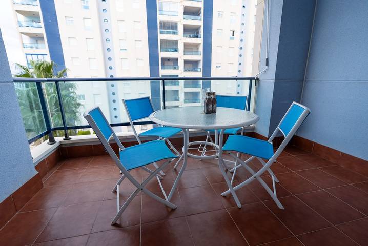 Ganze Wohnung, Ferienwohnung für 4 Personen mit Pool in el Torres (La Vila Joiosa), La Vila Joiosa