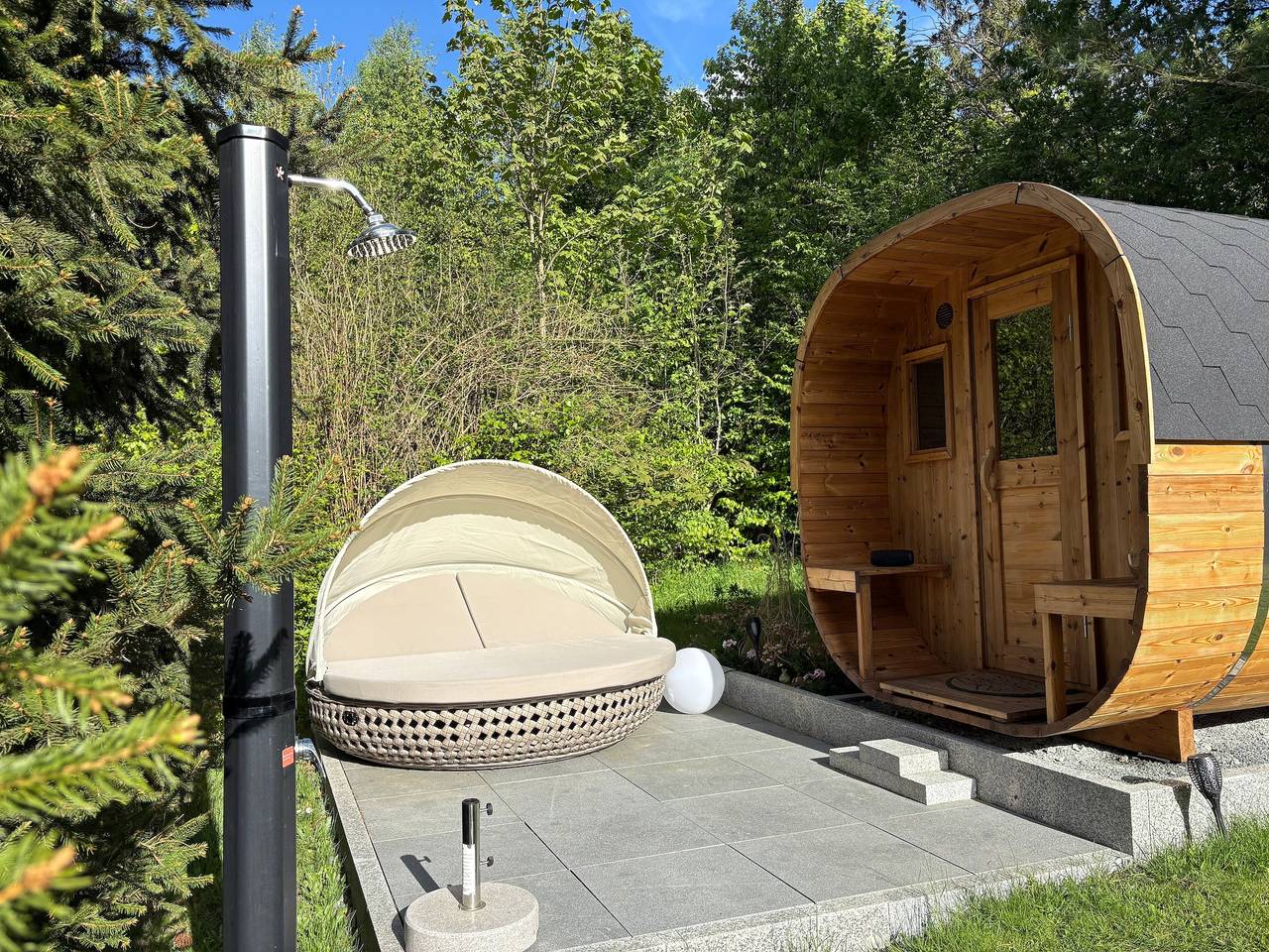 Komfortables Ferienhaus in Lichtenberg bei Hof im Frankenwald 400m vom See nahe Bad Steben in Lichtenberg (Oberfranken), Landkreis Hof