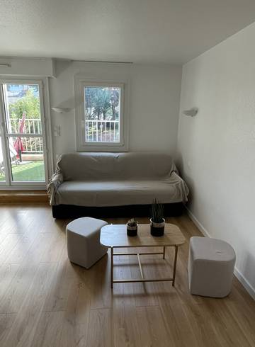 Gîte pour 4 personnes, avec balcon dans Plage Benoît