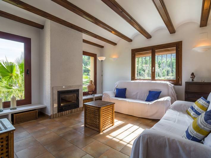 Casa rural para 6 personas, con Terraza además de Jardín y Piscina en Castell de Castells - 2