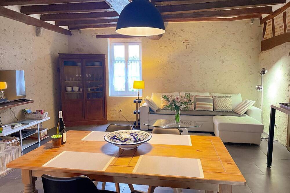 Gîte tout confort avec grand jardin, cheminée, clim et Wifi, proche châteaux de la Loire et Zooparc de Beauval in Feings, Sologne