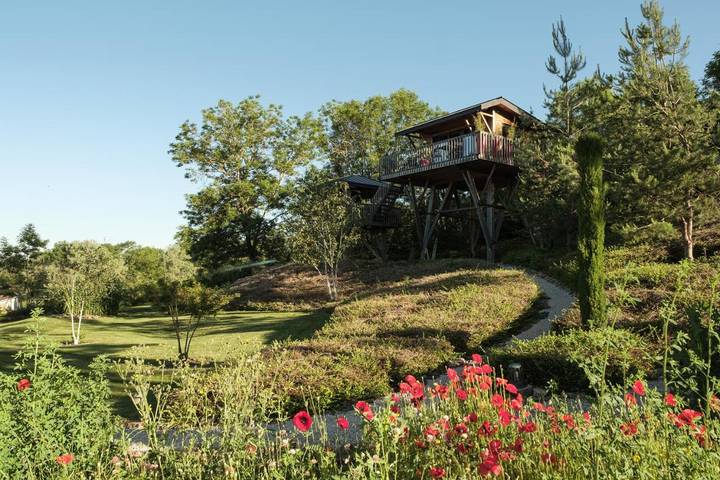 Hôtel pour 2 personnes, avec jardin ainsi que jacuzzi et sauna, animaux acceptés