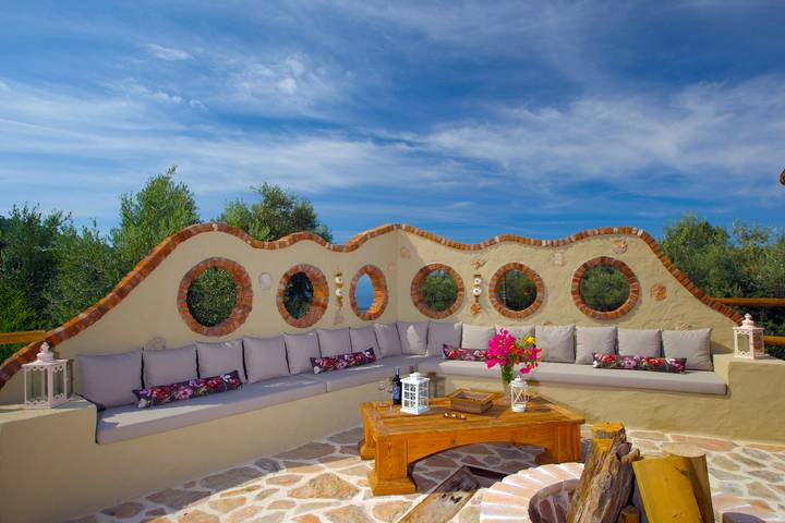 Bed and Breakfast für 2 Personen, mit Garten und Meerblick sowie Ausblick und Terrasse, mit Haustier - 1