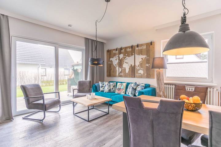 Ganze Wohnung, Haus Deichlodge 1, modern eingerichtet in Büsum, Kreis Dithmarschen