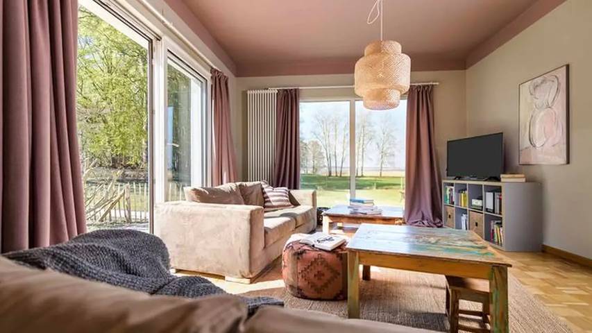 Ferienhaus für 4 Personen, mit Terrasse und Garten, mit Haustier in Luckow
