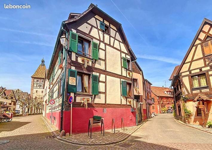 Gîte pour 4 personnes, avec vue à Bergheim