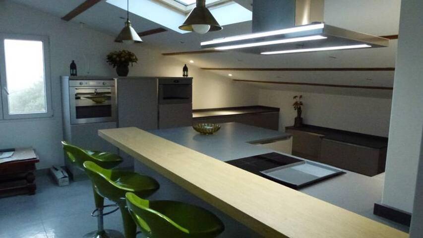 Gîte pour 6 personnes, avec vue, animaux acceptés à Saint-Blaise