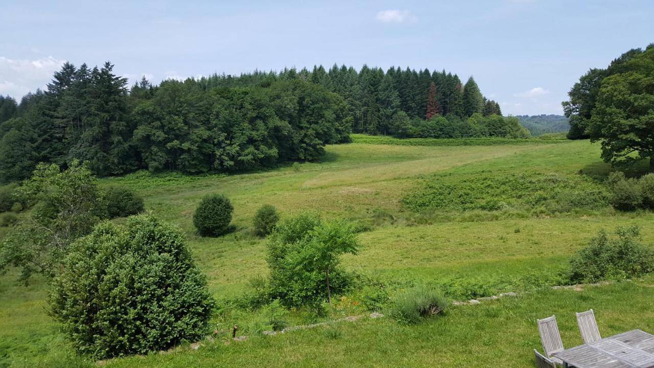 Deluxe Double or Twin Room with Mountain View in Nedde, Région de Limoges