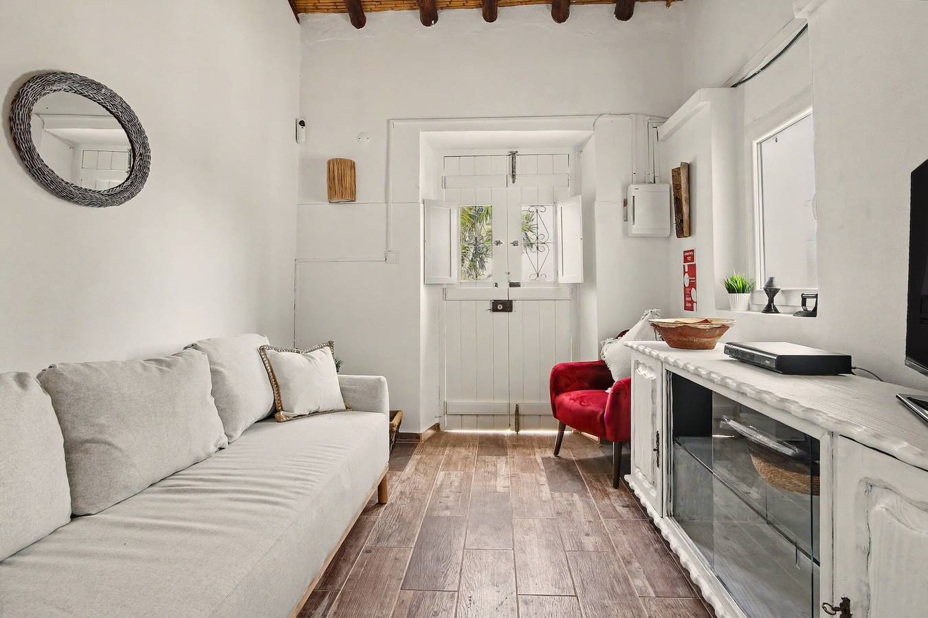 Maison de vacances « Cacela Inn 1 » avec terrasse partagée, Wi-Fi et climatisation in Manta Rota, Parque Natural da Ria Formosa