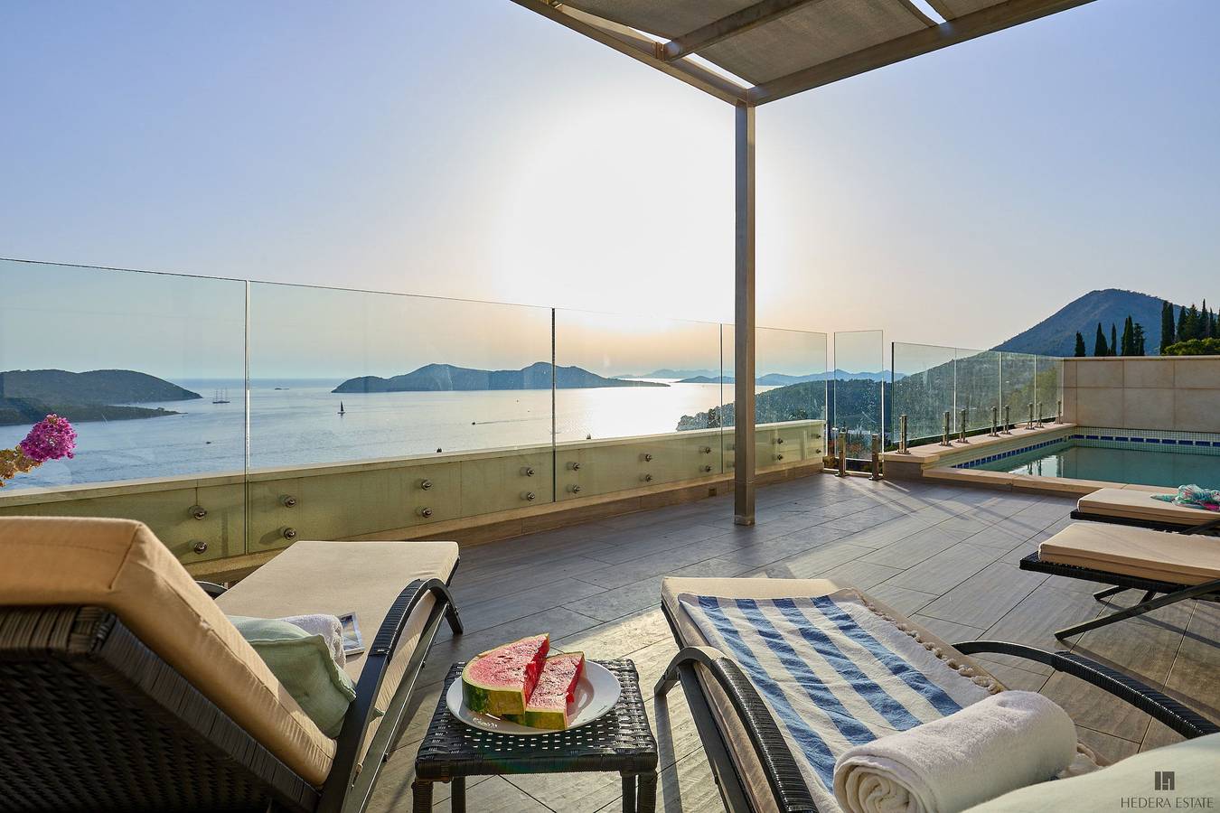 Villa für 4 Personen mit Garten in Orasac, Grad Dubrovnik