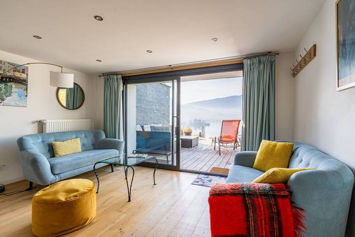 Apartamento de vacaciones para 4 personas, con vistas al lago además de jardín y terraza, Se admiten mascotas - 1