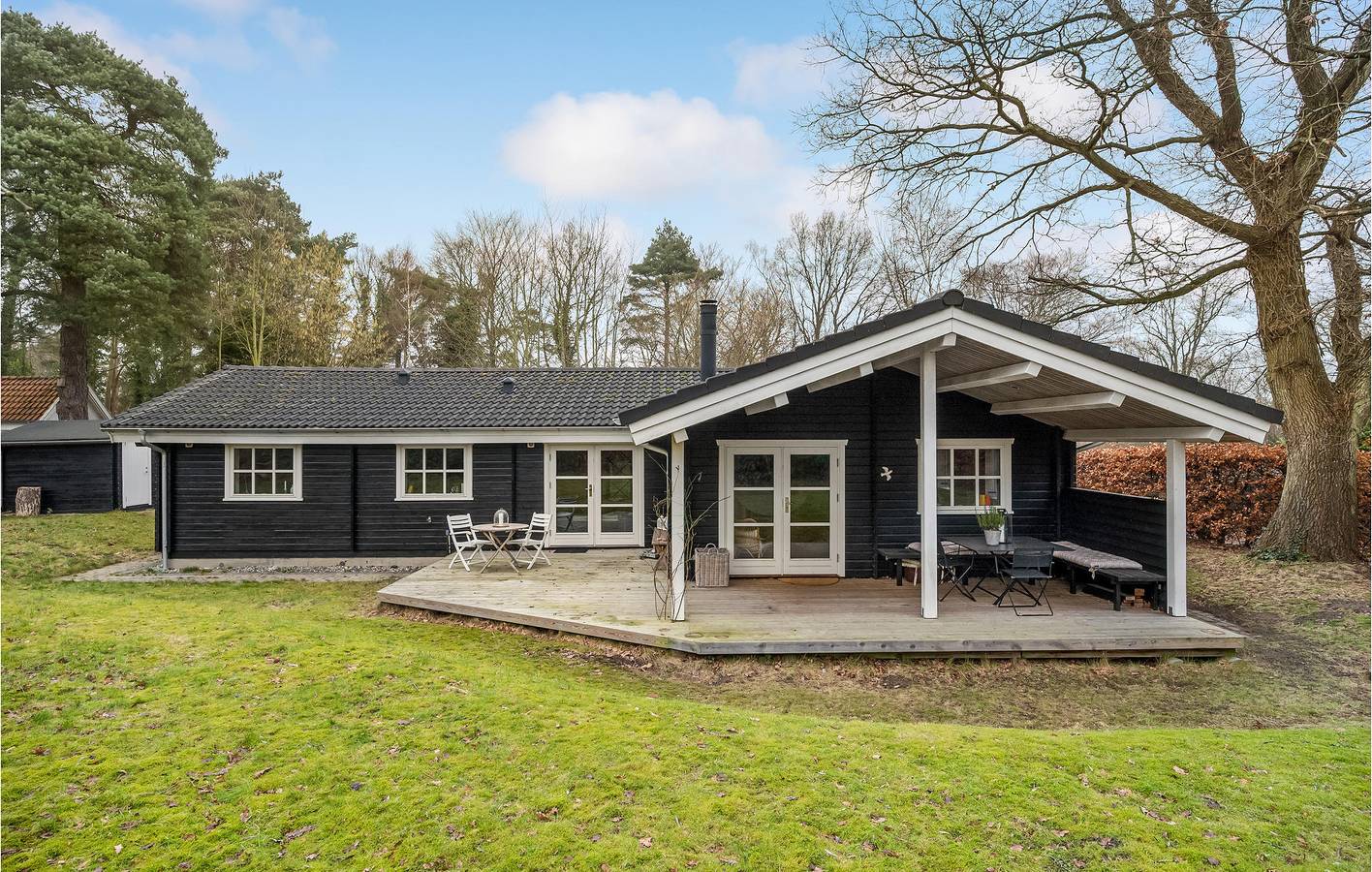 Ferienhaus für 6 Personen mit Terrasse in Hornbæk, Kattegat Küste