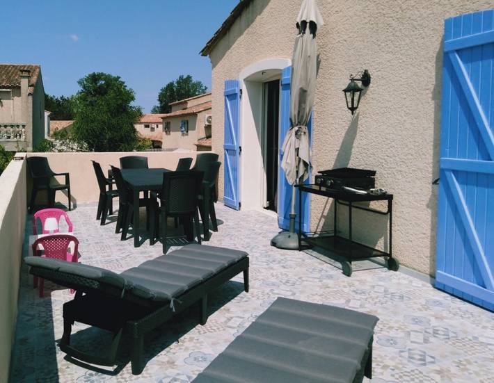 Gîte pour 6 personnes, avec jardin et balcon