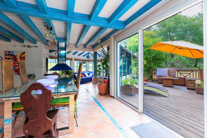 Casa vacacional 'Espacio, tranquilidad y confort' con piscina, terraza y jardín privados in Saint-Michel-Escalus, Côte d’Argent