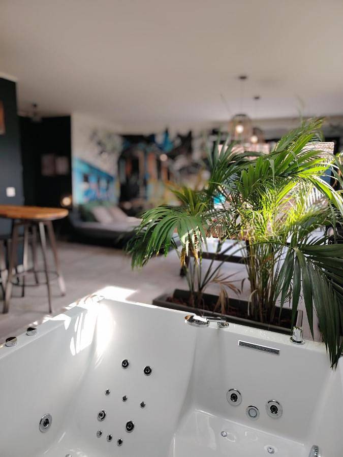 Gîte pour 2 personnes, avec jardin et sauna ainsi que terrasse et jacuzzi à Sailly-sur-la-Lys
