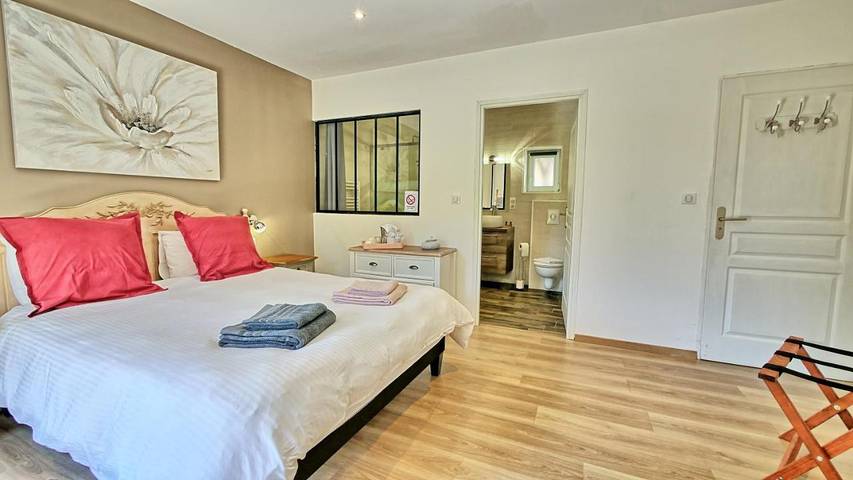 Chambre d’hôte pour 2 personnes, avec terrasse et vue ainsi que piscine et jardin dans Loiret - 4