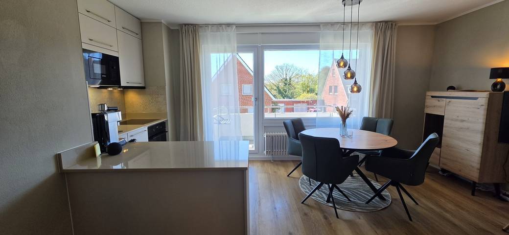 Ferienwohnung für 2 Personen, mit Balkon auf Borkum - 3