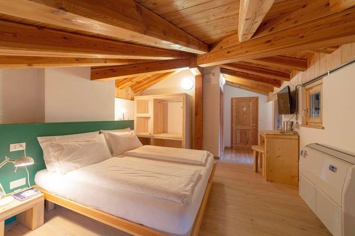 Location de vacances pour 2 personnes, avec vue et jardin, animaux acceptés à San Lorenzo in Banale