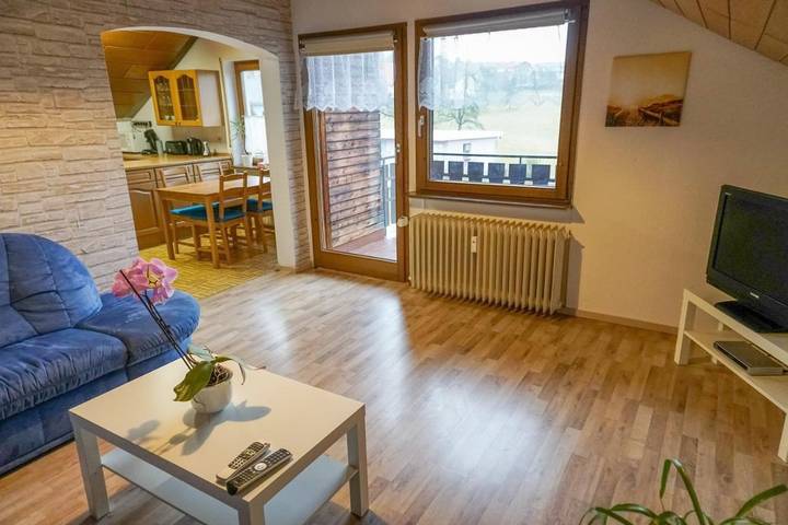 Ferienwohnung für 6 Personen, mit Balkon und Ausblick in Laufenburg