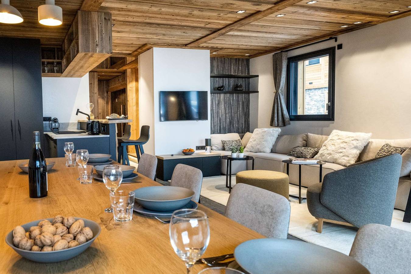 Apartamento entero, La Tribu du Diamant Noir in Le Grand-Bornand, Región de Annecy