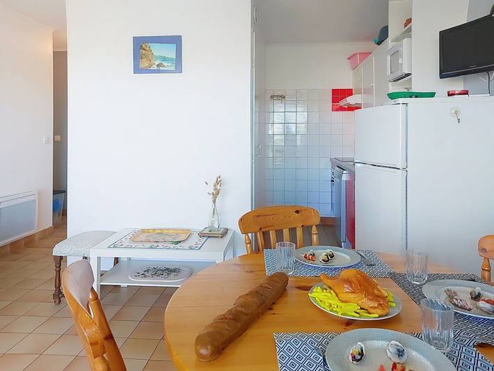 Ferienwohnung für 3 Personen, mit Balkon in Mimizan Plage - 4