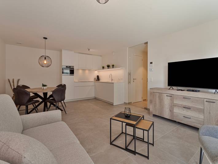 Vakantieappartement voor 4 personen, met balkon, kindvriendelijk in Blankenberge
