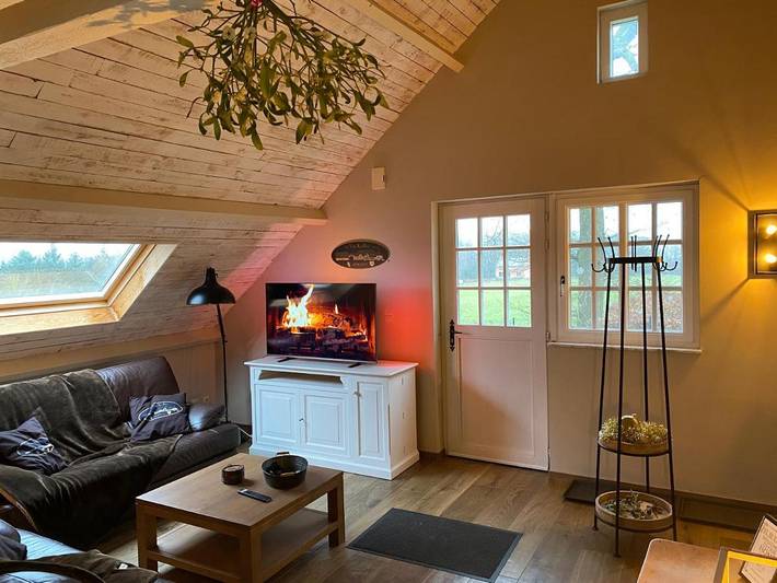 Gîte pour 4 personnes, avec sauna et jardin ainsi que piscine et vue à Trooz - 3