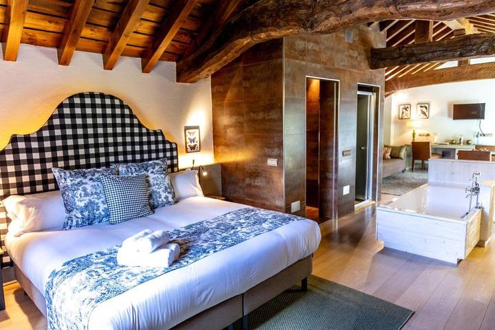 Location de vacances pour 2 personnes, avec jardin ainsi que terrasse et vue à Aguilar de Campoo - 3