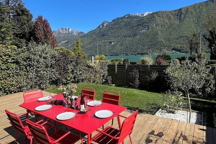 Maison de vacances pour 6 personnes, avec Balcon et Jardin à Doussard