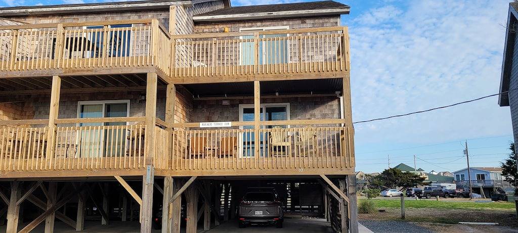 Ganze Wohnung, Renovierte Waterfront Condo in Avon mit Pool. Kein Aufpreis für Sonnenuntergang! in Avon (NC), Pamlico Sound