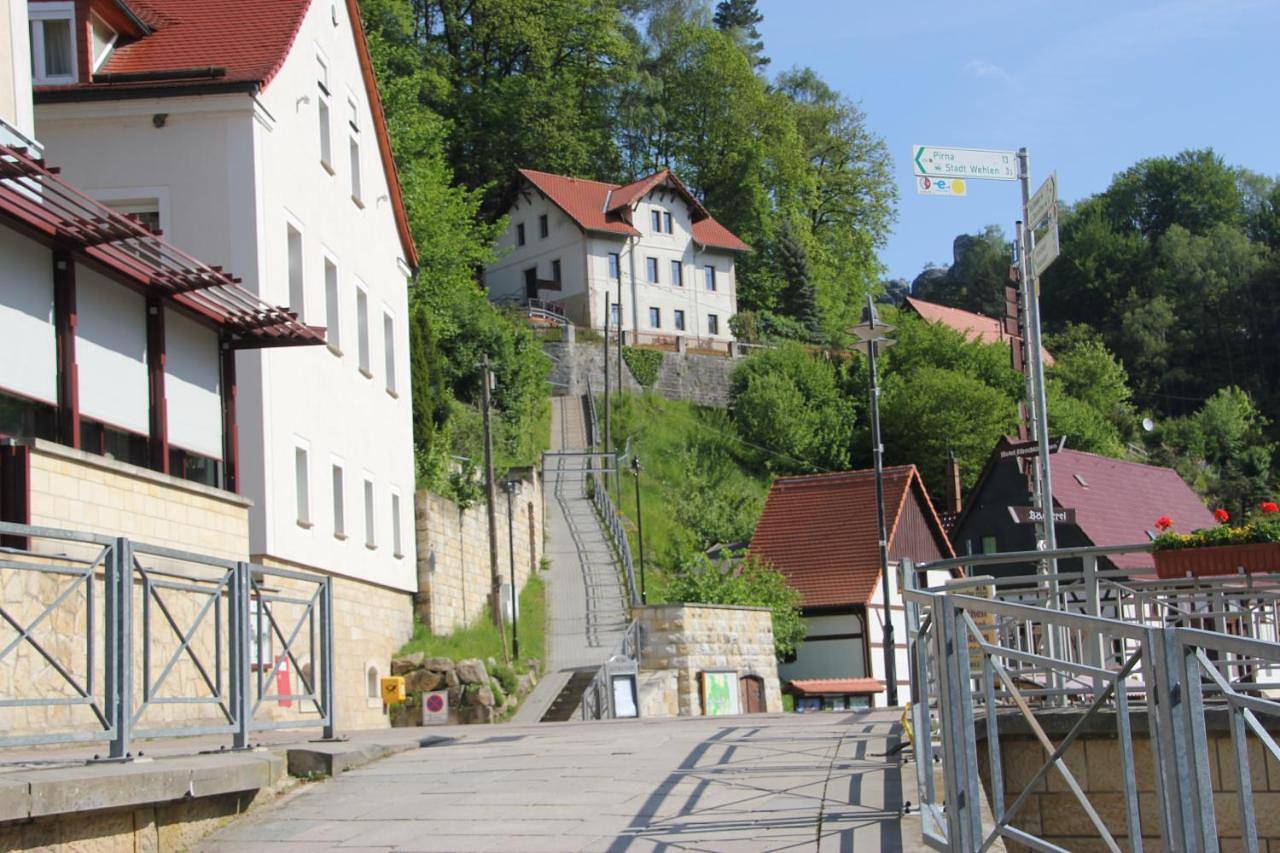 Ganze Wohnung, Apartment with Terrace in Rathen, Elbsandsteingebirge