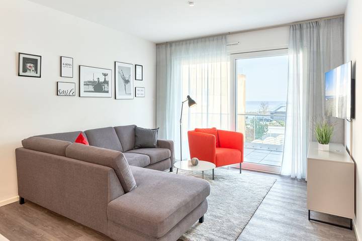 Ferienwohnung für 4 Personen, mit Balkon - 1