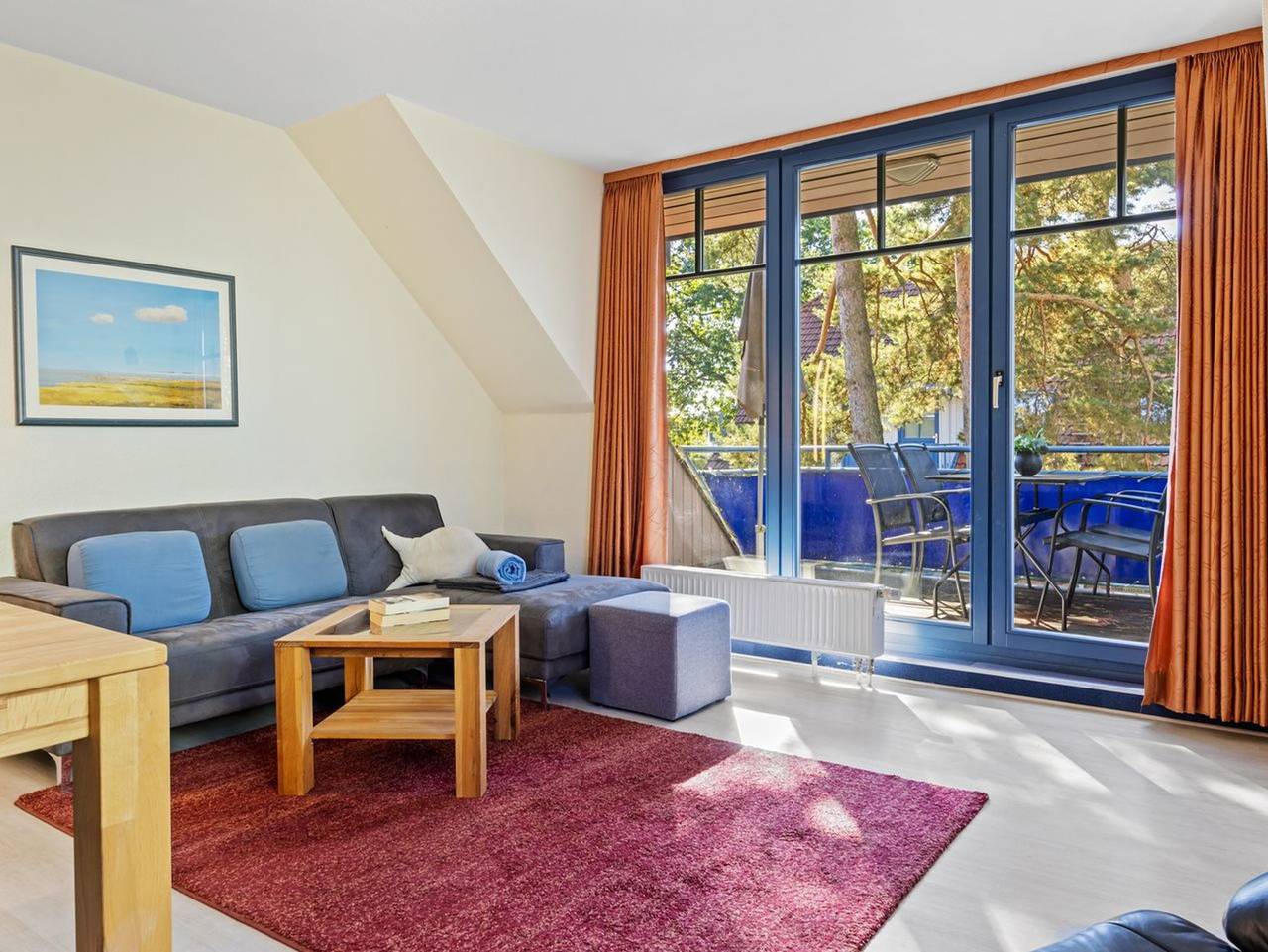 Ganze Ferienwohnung, Feriendorf Papillon - Familienfreundliche Maisonette-Ferienwohnung mit Balkon - nur 250 m zum Strand! in Boltenhagen, Nordwestmecklenburg (Wismar und Umgebung)