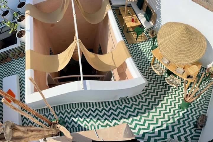 Villa para 6 pessoas, com vista e terraço em Marraquexe