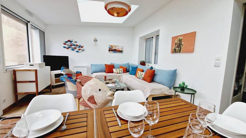 Maison d’hôte pour 6 personnes, avec jardin aux Les Sables-d'Olonne