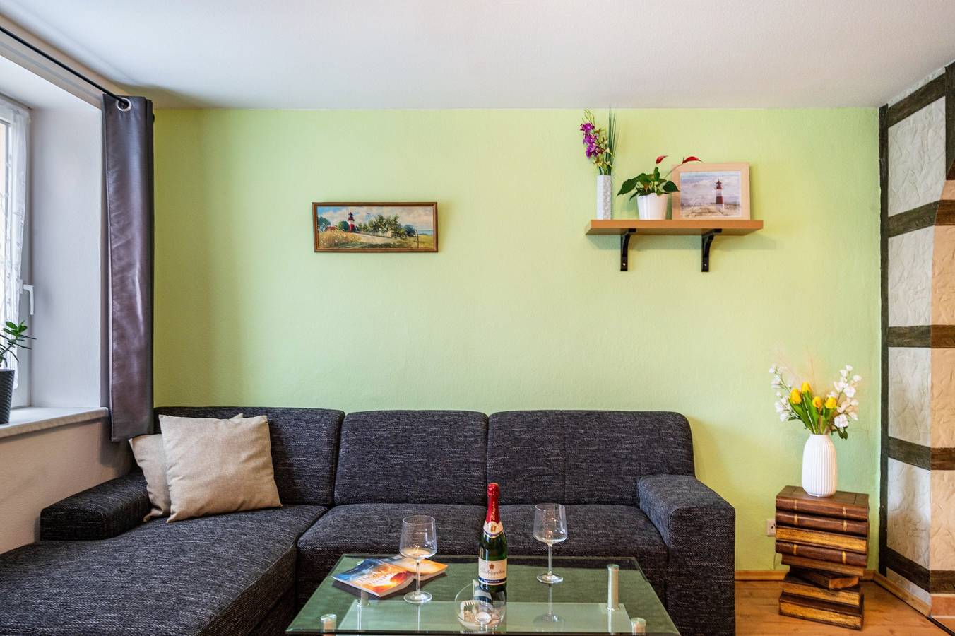 Ganze Wohnung, Ferienwohnung In Ostseenähe" mit Privatem Garten und Wi-Fi in Bastorf, Neubukow-Salzhaff