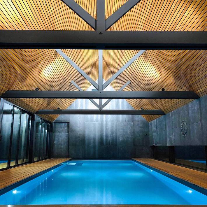 Gîte pour 2 personnes, avec piscine et terrasse ainsi que sauna et jardin à Yffiniac - 2