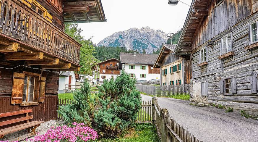 Gruppenhaus Lechtal | Tirol in Lechtal Alps, Pfafflar