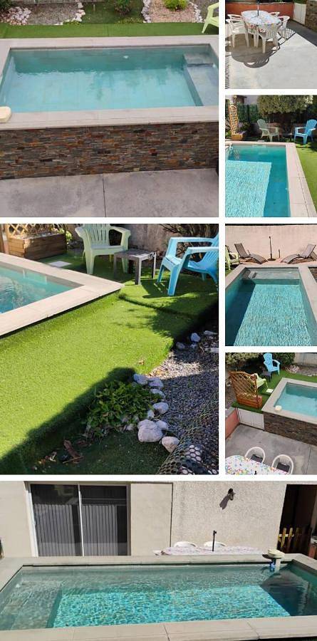 Appartement de vacances pour 4 personnes, avec Piscine