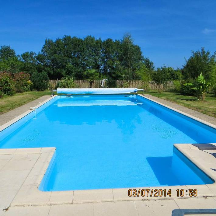 Location de vacances pour 7 personnes, avec piscine à Cours (Deux-Sèvres)