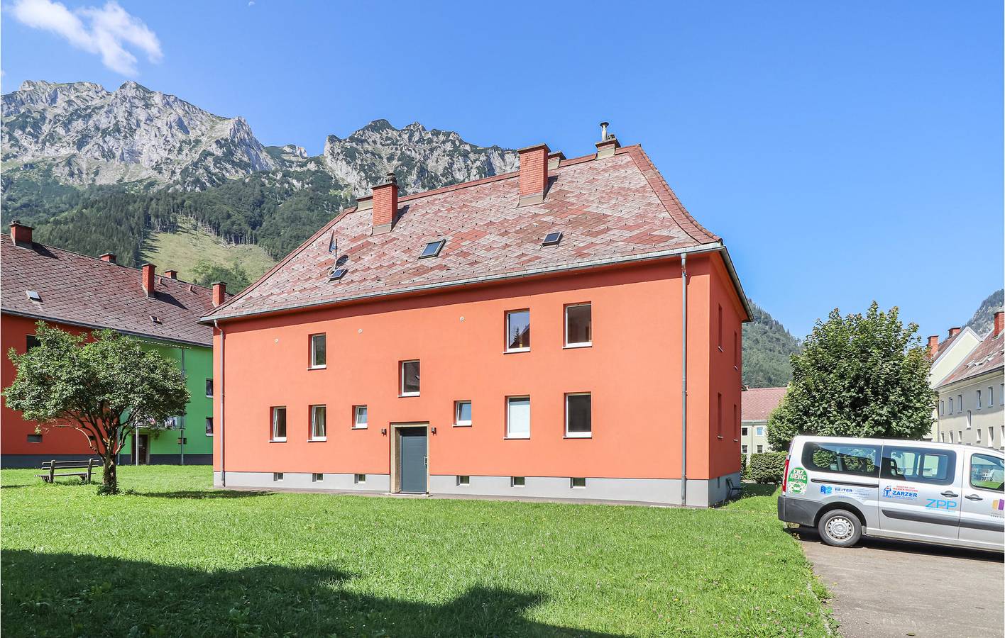 Geräumige 2-Zimmer-Wohnung mit Sauna und Terrasse, 1 km vom Strand entfernt in Eisenerz, Östliche Obersteiermark