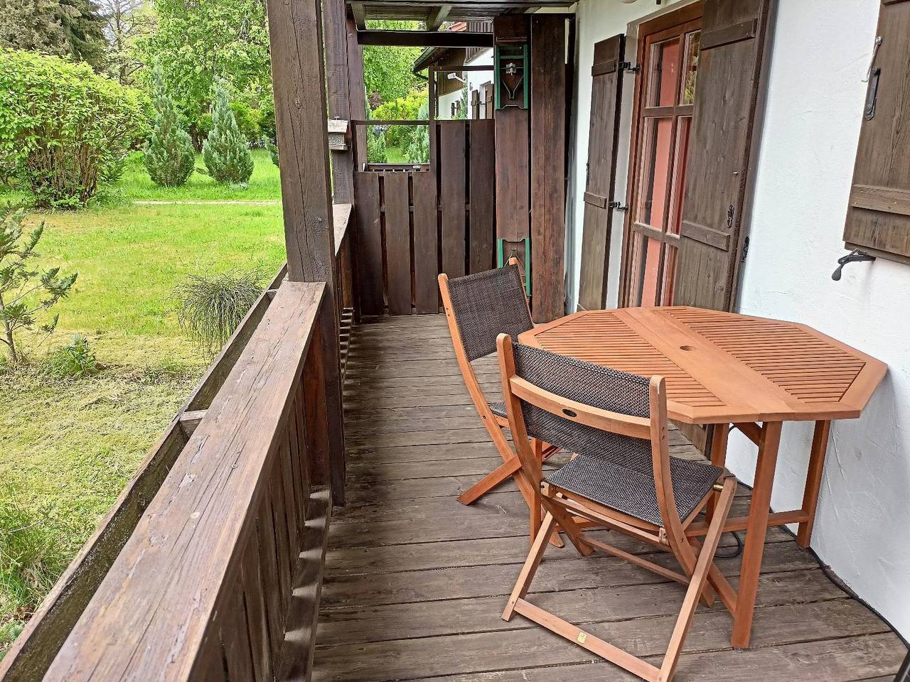 Ferienhaus Virzi - Waldferiendorf Regen - Haus Virzì für 2 Personen mit Terrasse, Garten und Balkon in ruhiger Lage in Regen (Baviera), Baviera Oriental