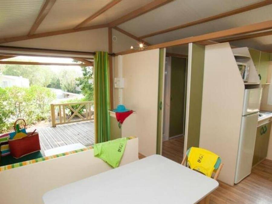 Camping Sites et Paysages - Le Petit Bois - Chalet 5 personen - Komfort Kirsche in Ruoms, Ardèche