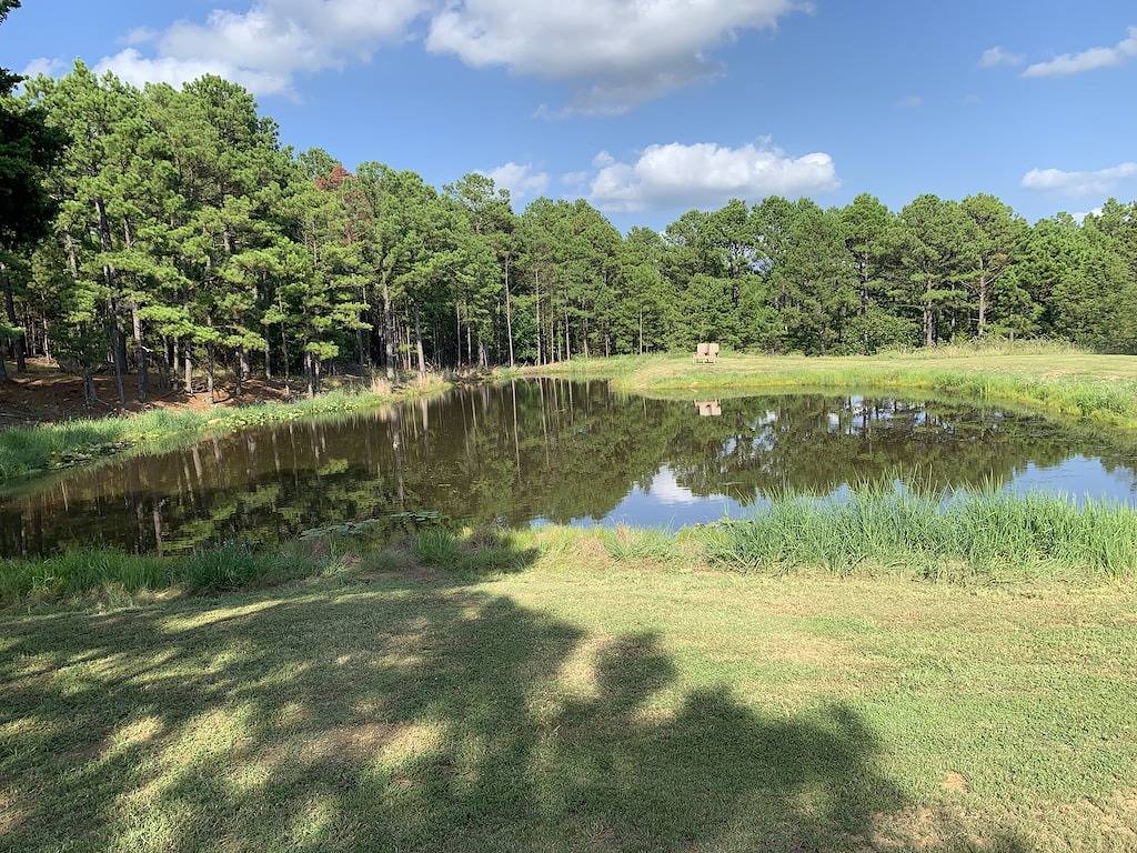 Cabin on Blackberry Hill near Mcgee Creek in Atoka County