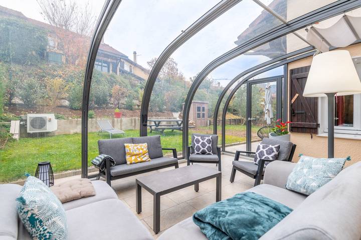 Location de vacances pour 6 personnes, avec Terrasse et Jardin à Annecy-le-Vieux